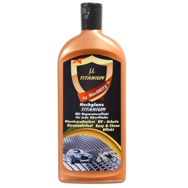 MAC BRITE" NOVINKA - Leštěnka na auto MIKRO TITANIUM 500ml (Nové balení)