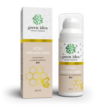 VČELÍ PŘÍRODNÍ KRÉM S propolisem a mateří kašičkou 50ml