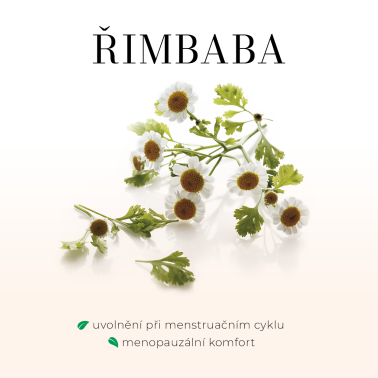 Řimbaba 50ml - Při bolestech hlavy, Migrenách, revmatické obtíže, k celkovému posílení organismu, bolestivá menstruace
