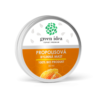 Propolisová mast - 50ml, Jizvy, spáleniny, odřeniny, ekzémy, hojí pokožku