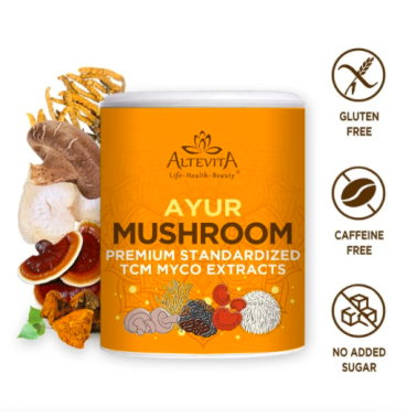 AYUR Mushroom - 5 nejúčinnějších léčivých hub světa - NÁPOJ ZDRAVÍ