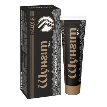 Elixír Šungit - regenerační gel na klouby 75 ml