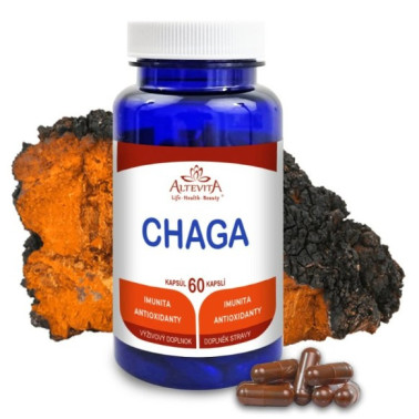 Chaga (Čaga) 60 tobolek - Dávka Zdraví a Energie