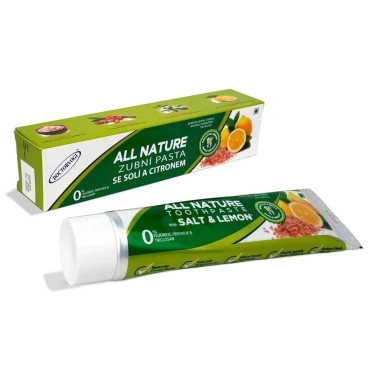 Zubní pasta se solí a citronem 150 g