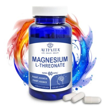 Magnesium L-Threonate 60 kapslí - derivát vitamínu C