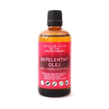 Přírodní repelentní olej proti komárům a klíšťatům 100ml